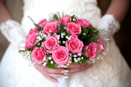 bouquet of rousesの写真素材