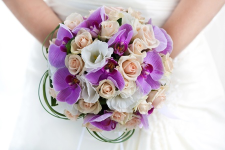 bouquet of orchidsの写真素材