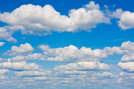 Blue sky with clouds