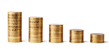 money stack isolated
