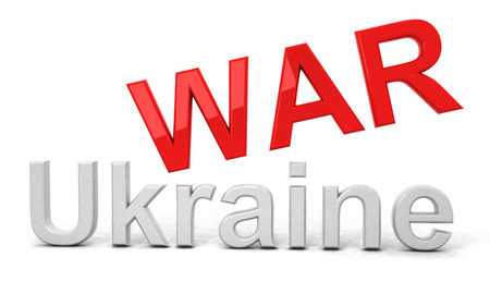 3d Ukraine warの写真素材