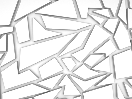 white chaos mesh background renderedの写真素材