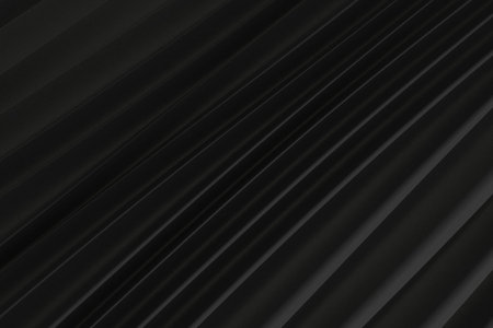 background of black 3d abstract waves. render