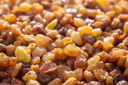 Raisins as backgroundの写真素材