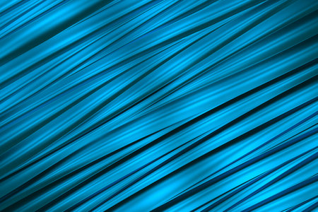 background of blue 3d abstract waves. renderの写真素材