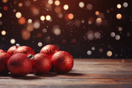 New Years decorations from balls, Christmas holiday decorの素材