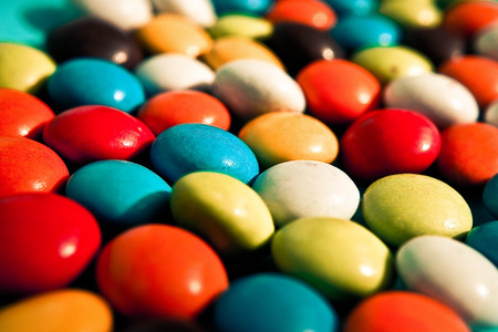 sweet color candyの写真素材