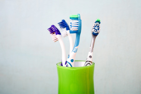 Toothbrushesの写真素材