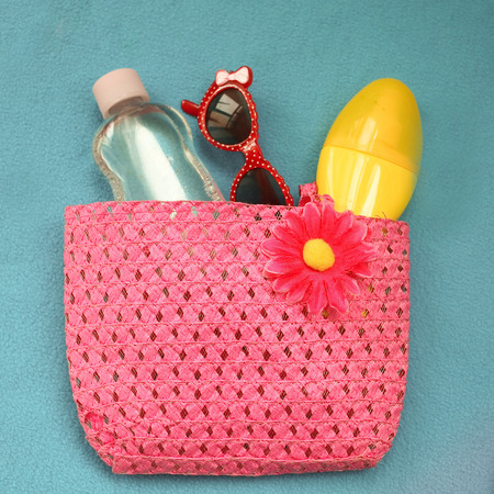 beach accessoriesの写真素材