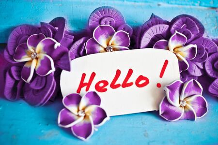 helloの写真素材