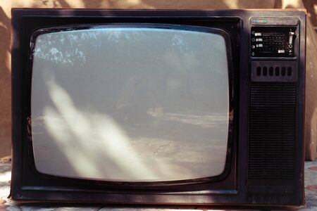 Old TVの写真素材