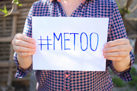 #metoo as a new movementの写真素材