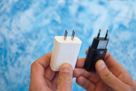 Chinese power plug and euro plug