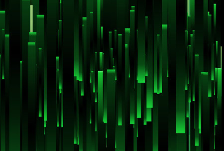 Frequency bars texture musical audio gradient rays style line art backgroundの写真素材