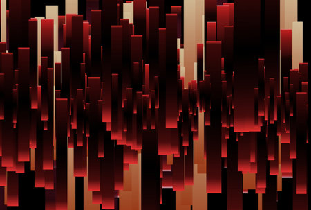 Frequency bars texture musical audio gradient rays style line art backgroundの写真素材
