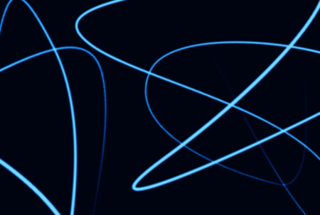 Waved lines texture wavy background futuristic network art striped flow artworkの写真素材