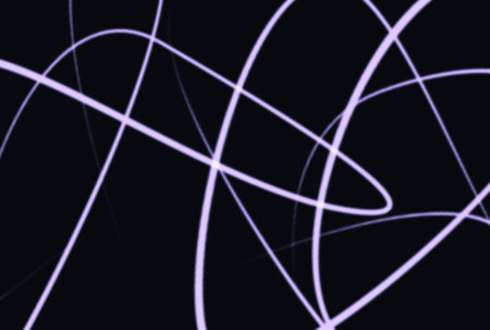 Waved lines texture wavy background futuristic network art striped flow artworkの写真素材