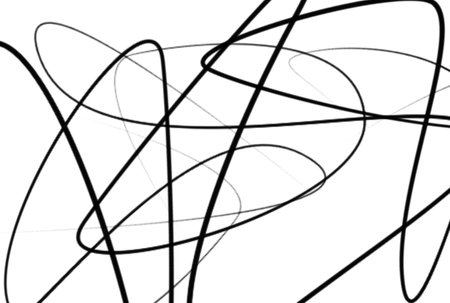 Waved lines texture wavy background futuristic network art striped flow artworkの写真素材