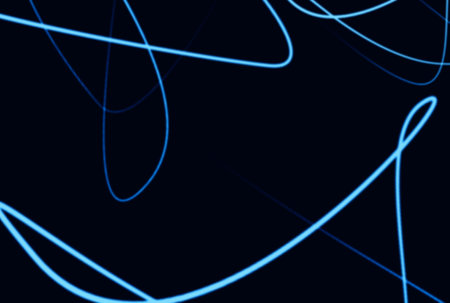 Waved lines texture wavy background futuristic network art striped flow artworkの写真素材