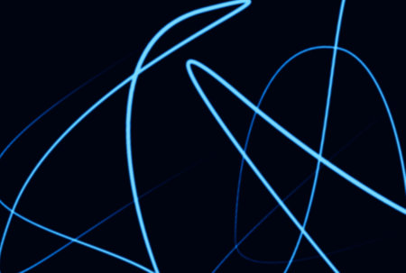 Waved lines texture wavy background futuristic network art striped flow artworkの写真素材