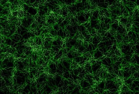 Digital cybernetic network abstract technology background wallpaperの写真素材