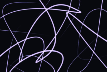 Waved lines texture wavy background futuristic network art striped flow artworkの写真素材