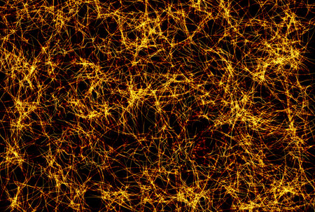 Digital cybernetic network abstract technology background wallpaperの写真素材