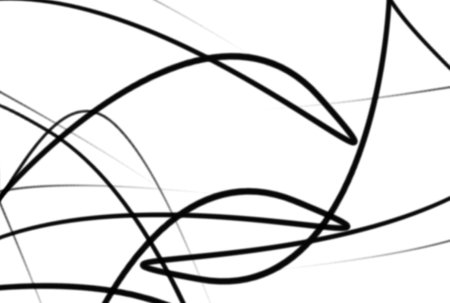 Waved lines texture wavy background futuristic network art striped flow artworkの写真素材