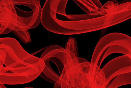 Red blood pattern grunge texture neon background artworkの写真素材