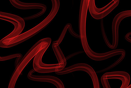 Red blood pattern grunge texture neon background artworkの写真素材