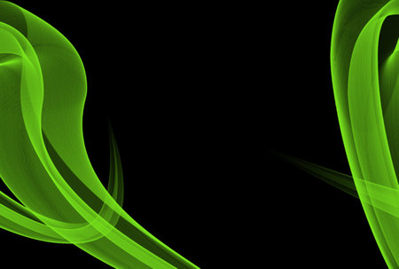 Green neon abstract background spiritual banner texture artworkの写真素材