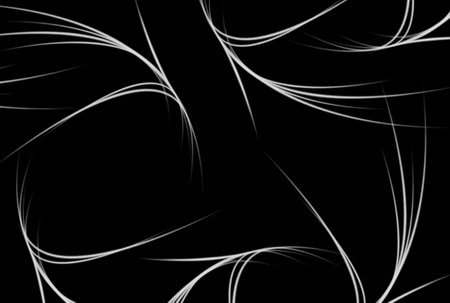 Wavy lines background black and white abstract texture artworkの写真素材