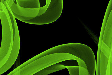 Green neon abstract background spiritual banner texture artworkの写真素材