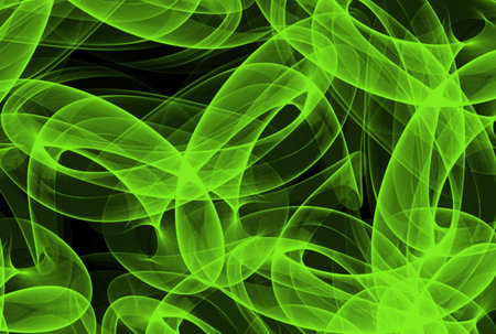 Green neon abstract background spiritual banner texture artworkの写真素材