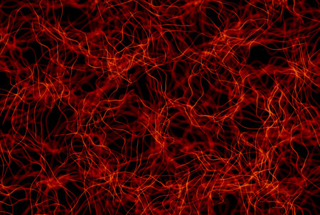 Digital cybernetic network abstract technology background wallpaperの写真素材