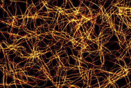 Digital cybernetic network abstract technology background wallpaperの写真素材