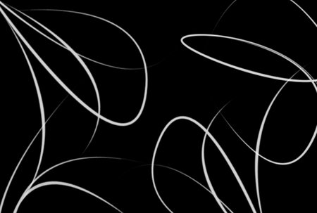 Wavy lines background black and white abstract texture artworkの写真素材