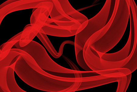 Red blood pattern grunge texture neon background artworkの写真素材