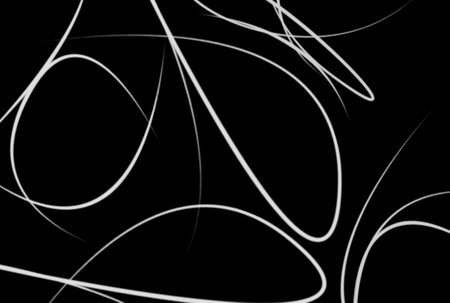 Wavy lines background black and white abstract texture artworkの写真素材