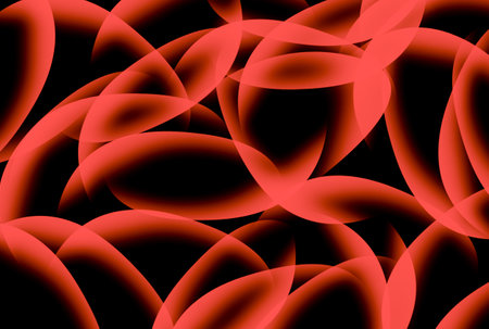 Red natural pattern aggressive texture motion abstract background designの写真素材