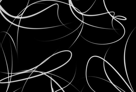 Wavy lines background black and white abstract texture artworkの写真素材