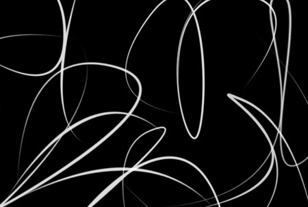 Wavy lines background black and white abstract texture artworkの写真素材