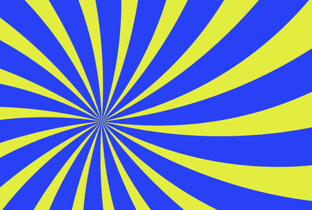 Digital sunburst background art retro radial motion dynamic stripe patternの写真素材