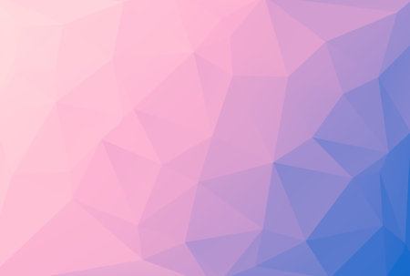 Triangle pattern multicolored polygon texture abstract shape background artworkの写真素材