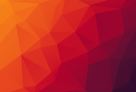 Triangle pattern multicolored polygon texture abstract shape background artworkの写真素材