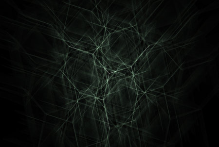 Futuristic abstract background hexagon network pattern geometry shape texture artの写真素材