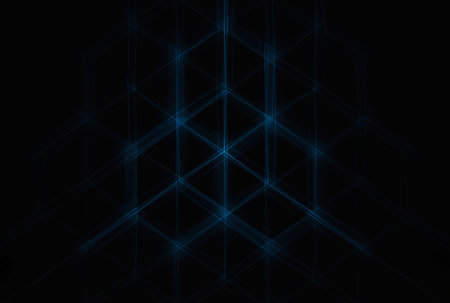 Futuristic abstract background hexagon network pattern geometry shape texture artの写真素材