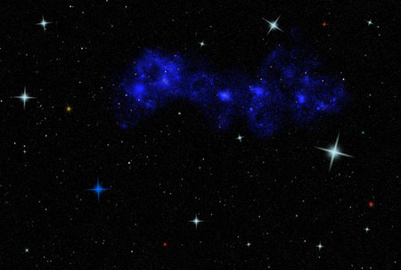 Galaxy space background universe wallpaper cosmic abstract texture cosmos artの写真素材