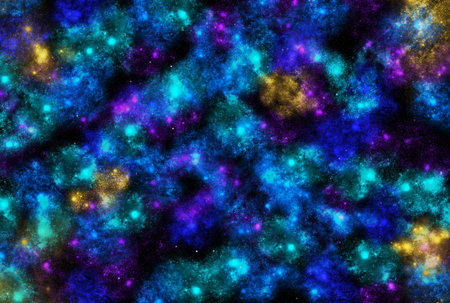 Starry galaxy dark infinite milky way twinkle cosmos astrology interstellar background
