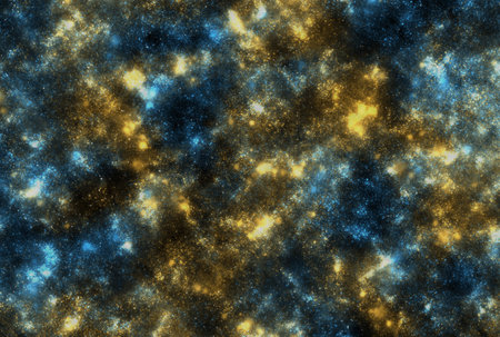 Starry galaxy dark infinite milky way twinkle cosmos astrology interstellar backgroundの写真素材